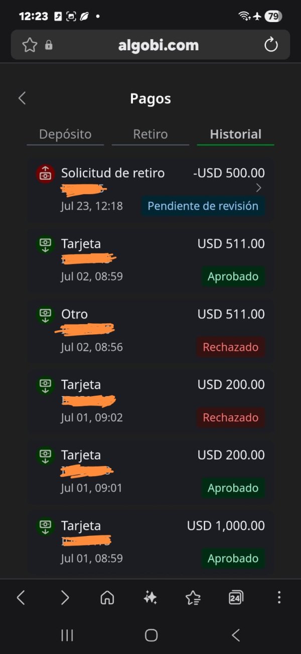 我想报告一个问题，我无法从Algobi平台提取资金。